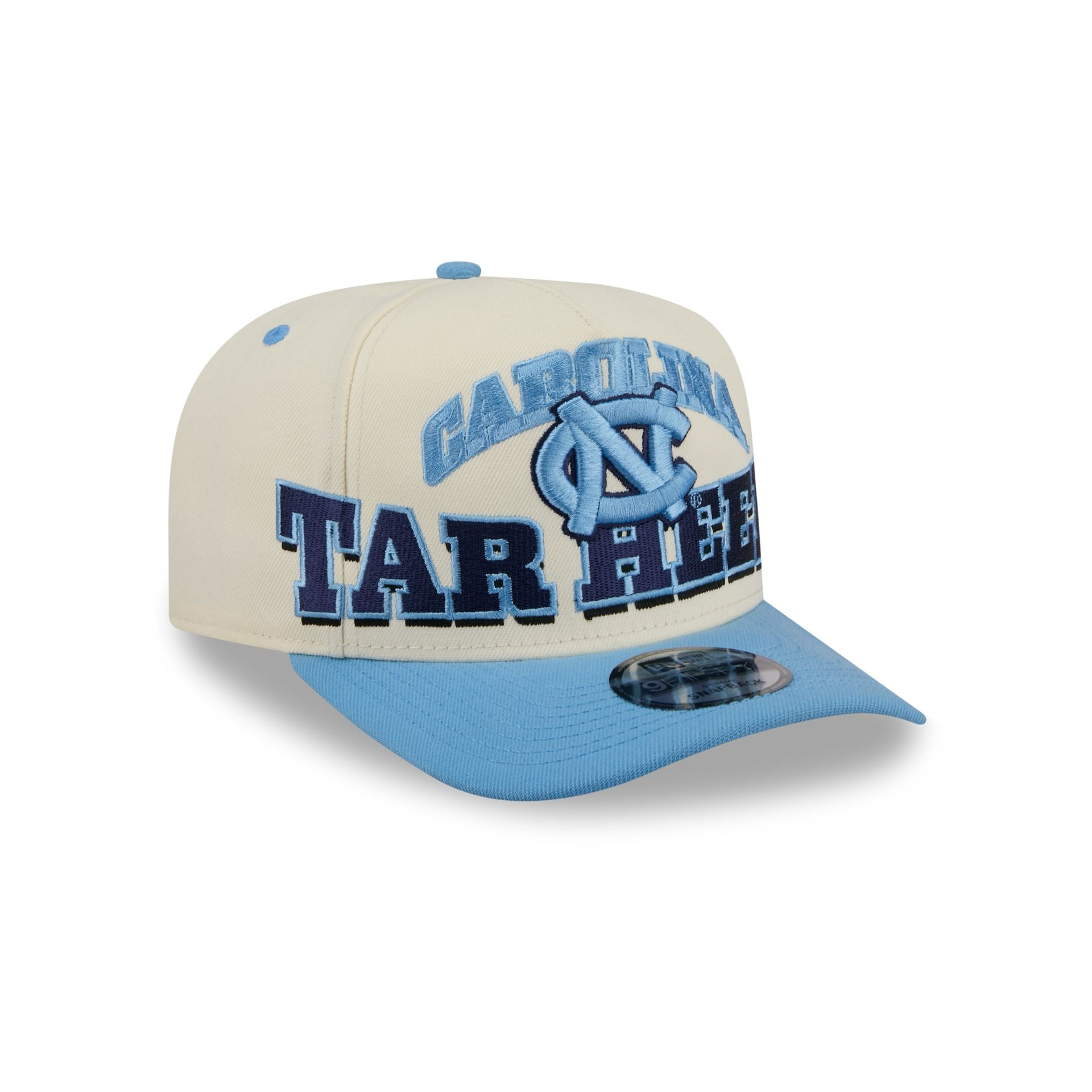 North Carolina Tar Heels March Madness Chrome 9FIFTY A-Frame Snapback Hat