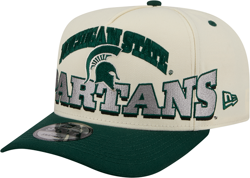 Michigan State Spartans March Madness Chrome 9FIFTY A-Frame Snapback Hat