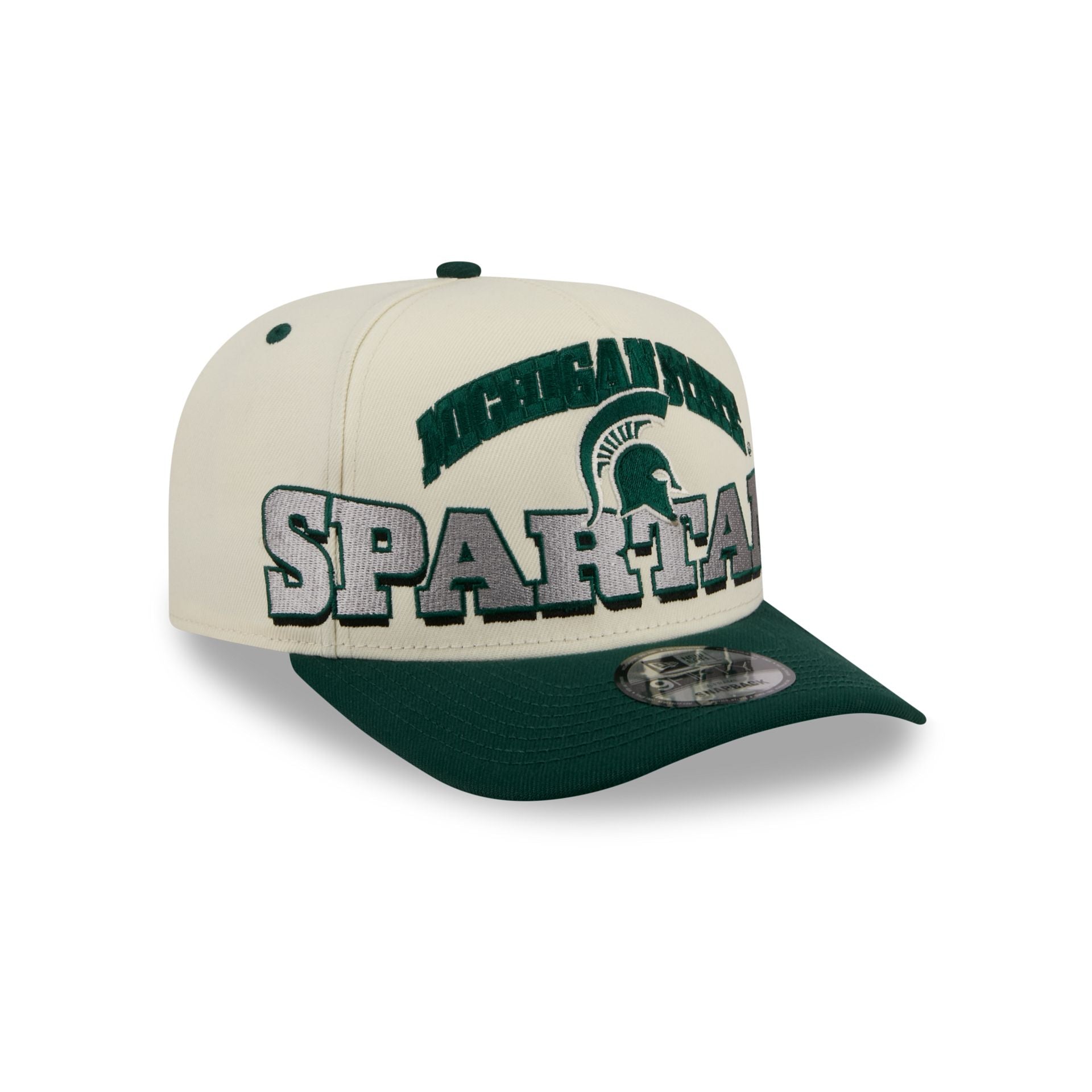 Michigan State Spartans March Madness Chrome 9FIFTY A-Frame Snapback Hat