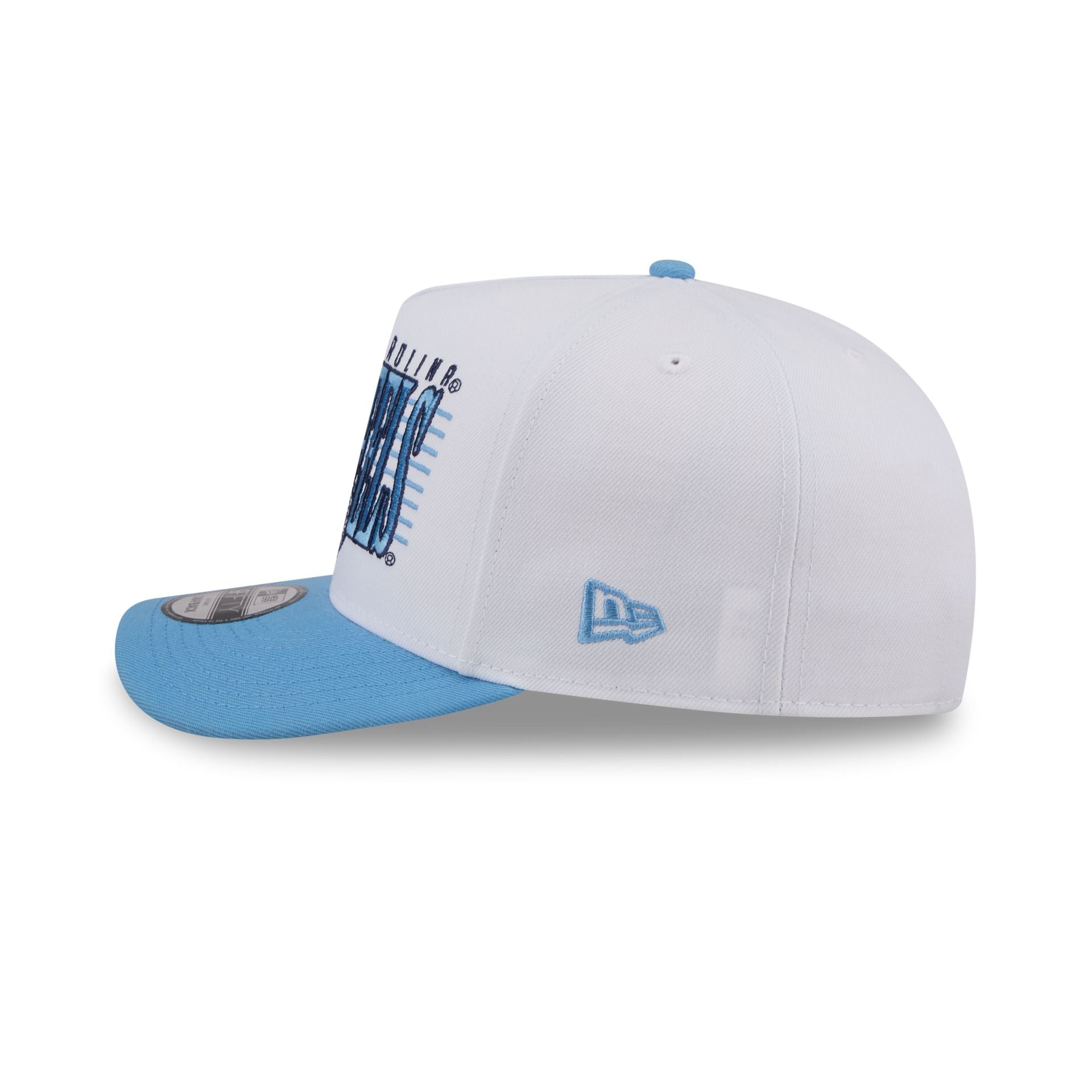 North Carolina Tar Heels March Madness College Vault White 9FIFTY A-Frame Snapback Hat