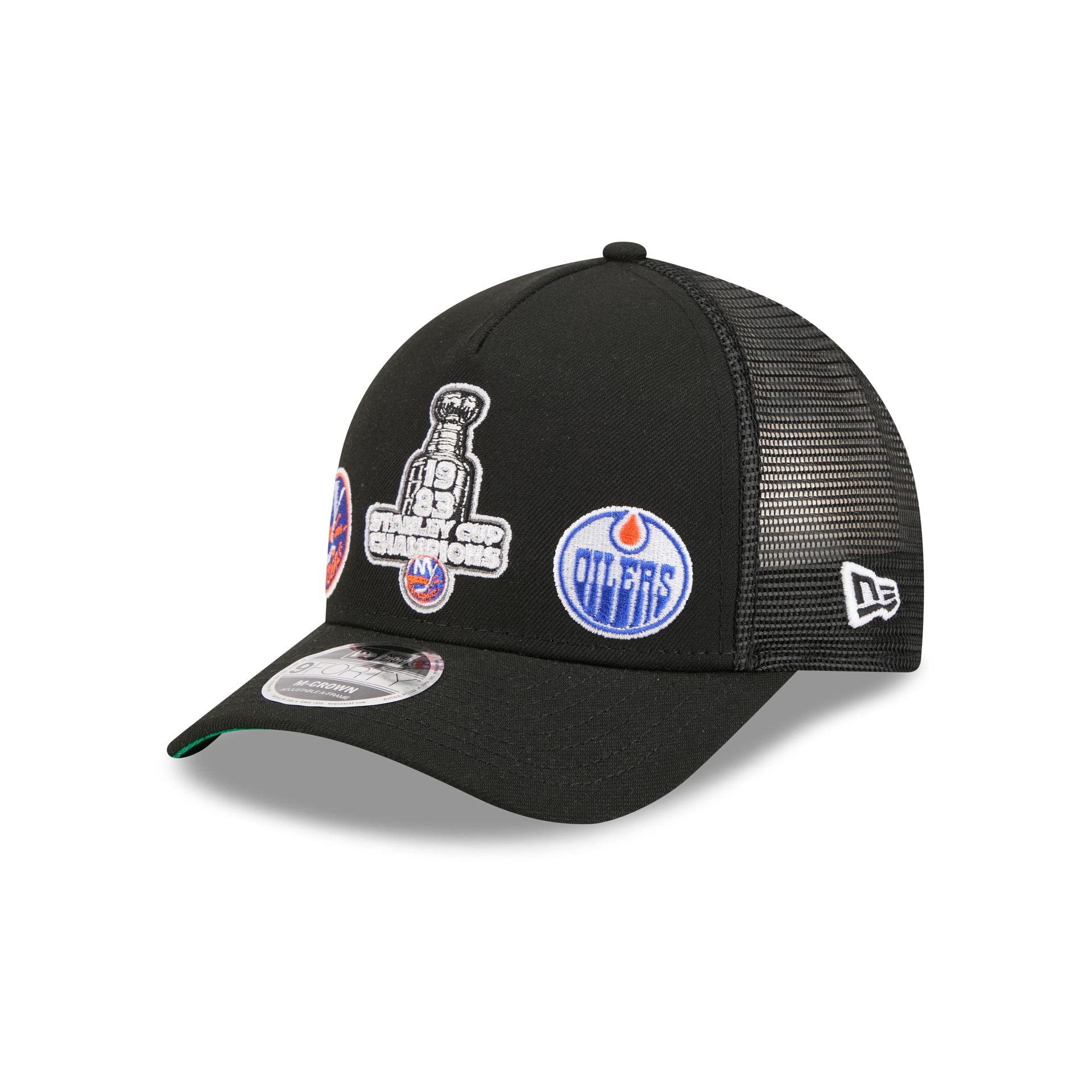 NHL 1983 Past Glory Matchup 9FORTY M-Crown A-Frame Trucker Hat