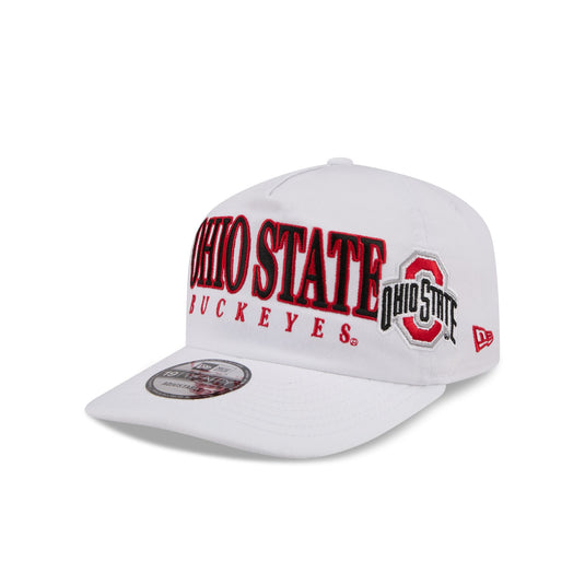 Ohio State Buckeyes March Madness White 19TWENTY Snapback Hat - New Era Cap
