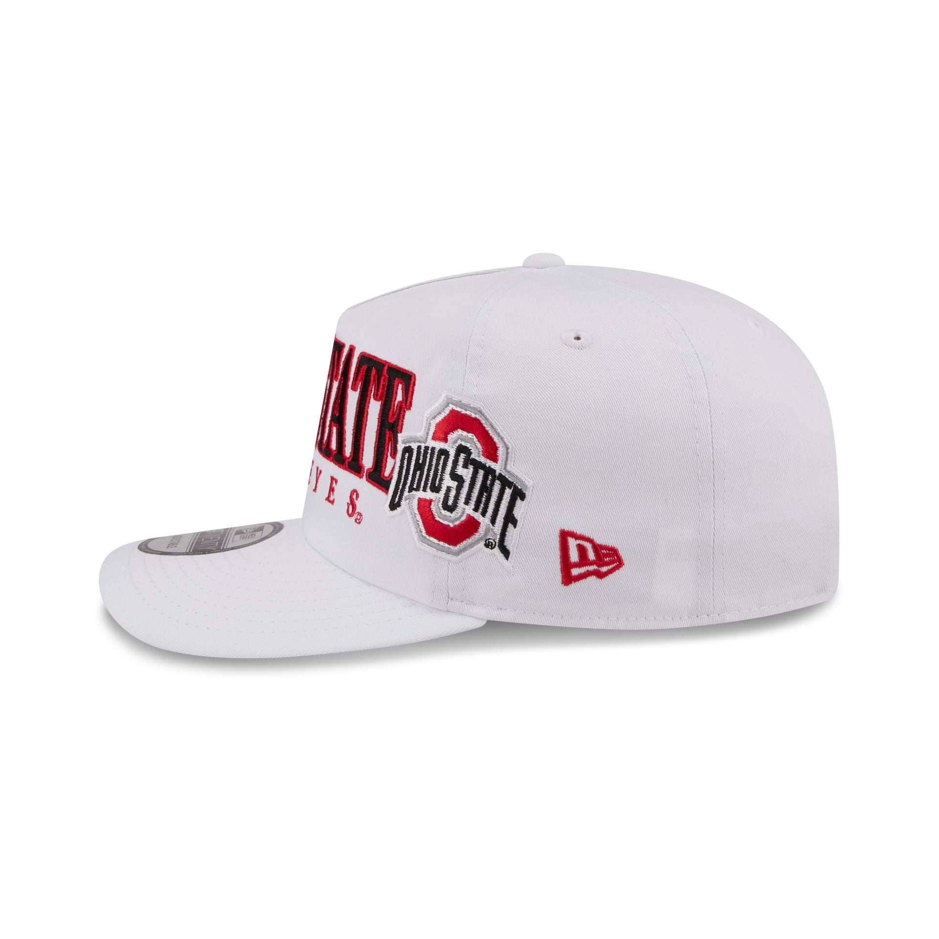 Ohio State Buckeyes March Madness White 19TWENTY Snapback Hat