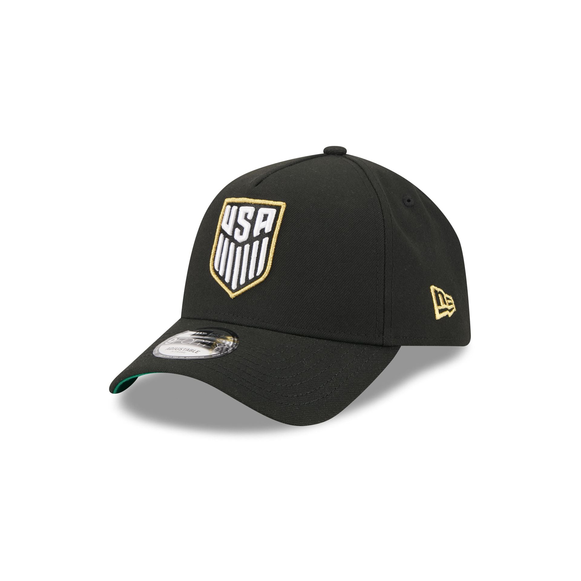 U.S. Soccer 2026 Men's National Team West Black 9FORTY A-Frame Snapback