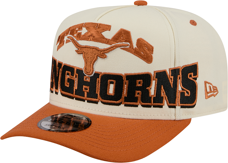 Texas Longhorns March Madness Chrome 9FIFTY A-Frame Snapback Hat