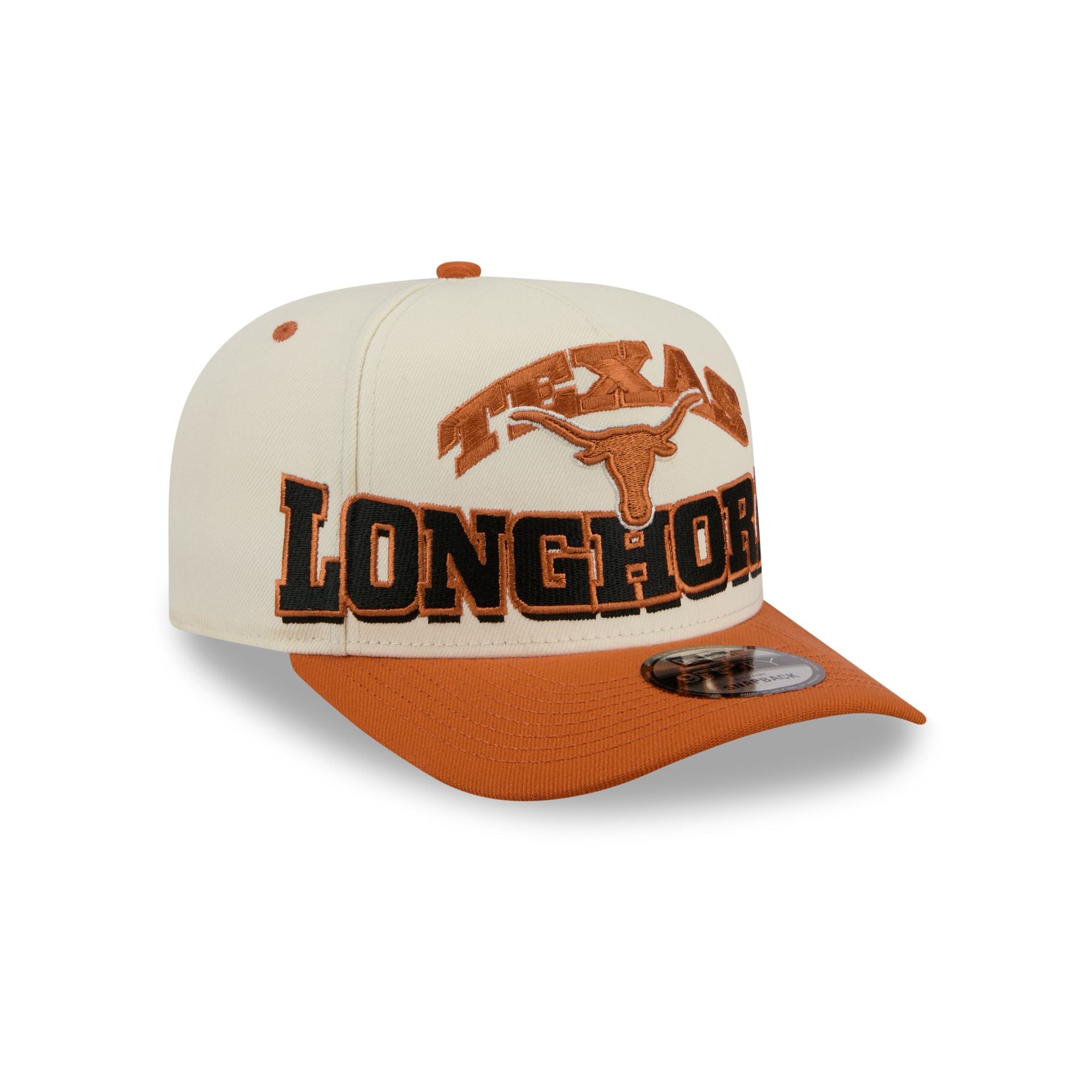 Texas Longhorns March Madness Chrome 9FIFTY A-Frame Snapback Hat
