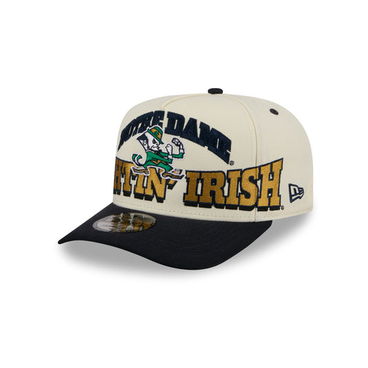 Notre Dame Fighting Irish March Madness Chrome 9FIFTY A-Frame Snapback Hat - New Era Cap
