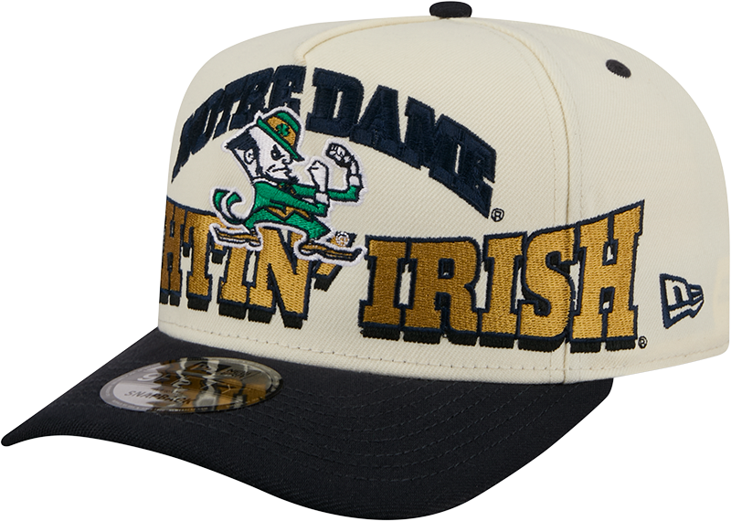 Notre Dame Fighting Irish March Madness Chrome 9FIFTY A-Frame Snapback Hat