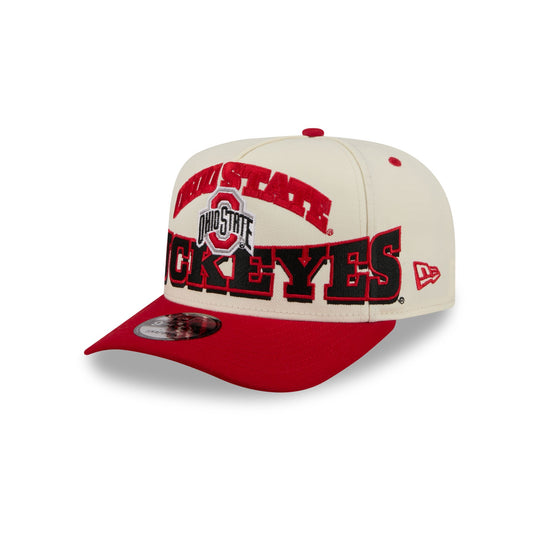 Ohio State Buckeyes March Madness Chrome 9FIFTY A-Frame Snapback Hat - New Era Cap