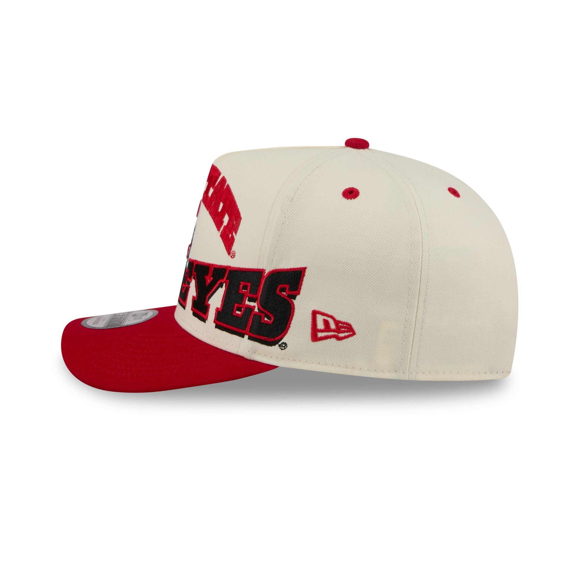 Ohio State Buckeyes March Madness Chrome 9FIFTY A-Frame Snapback Hat