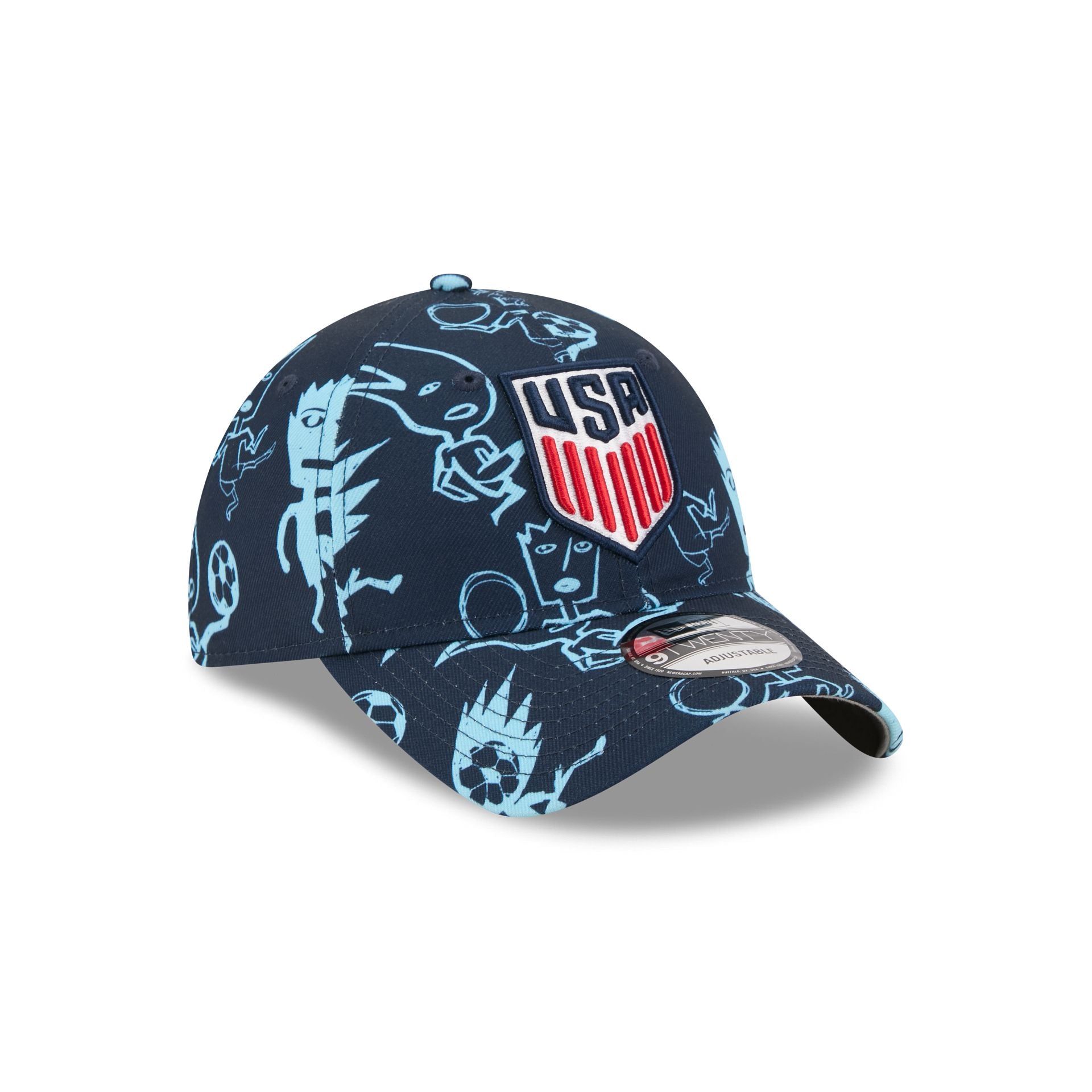 U.S. Soccer Men's National Team All Over Print 9TWENTY Adjustable