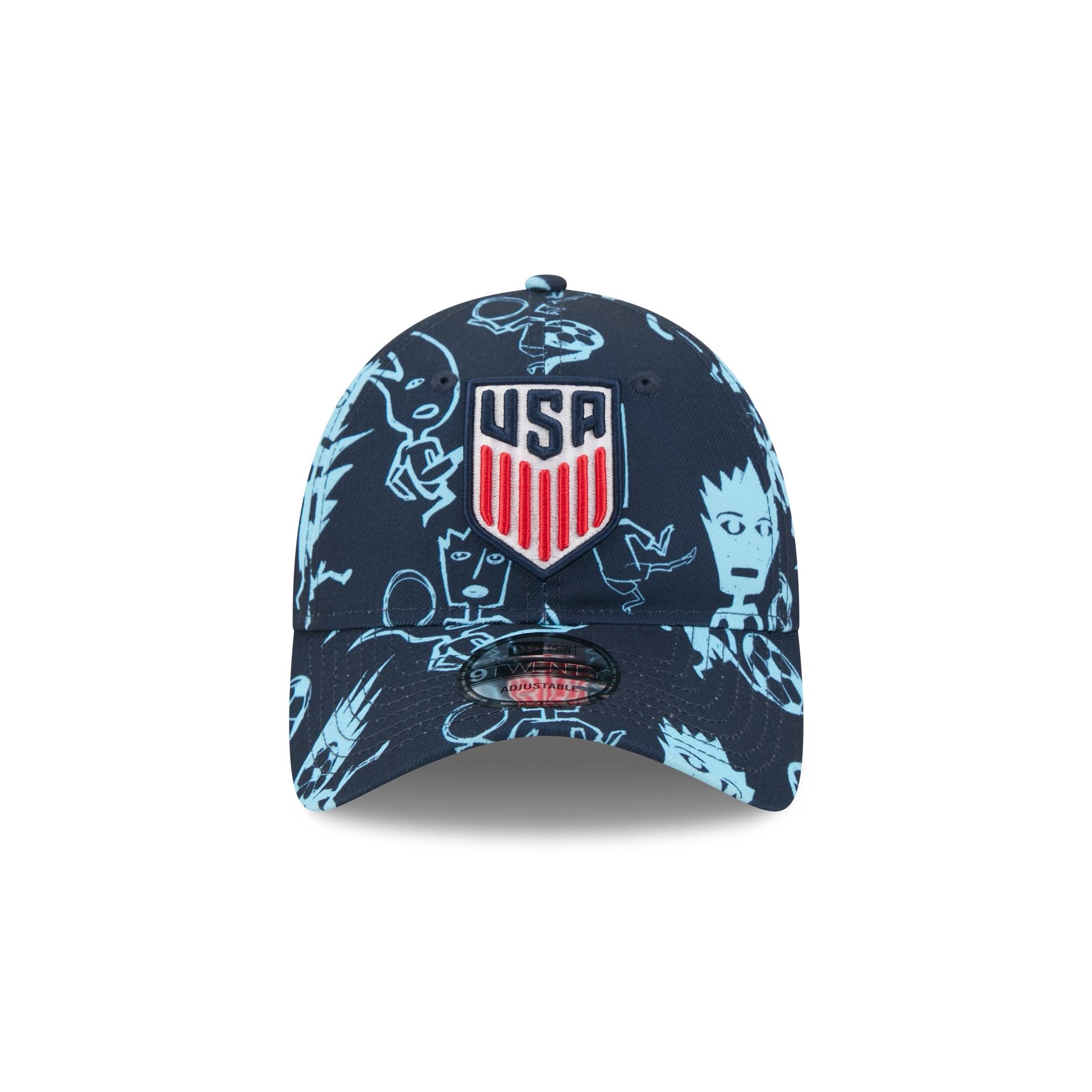 U.S. Soccer Men's National Team All Over Print 9TWENTY Adjustable
