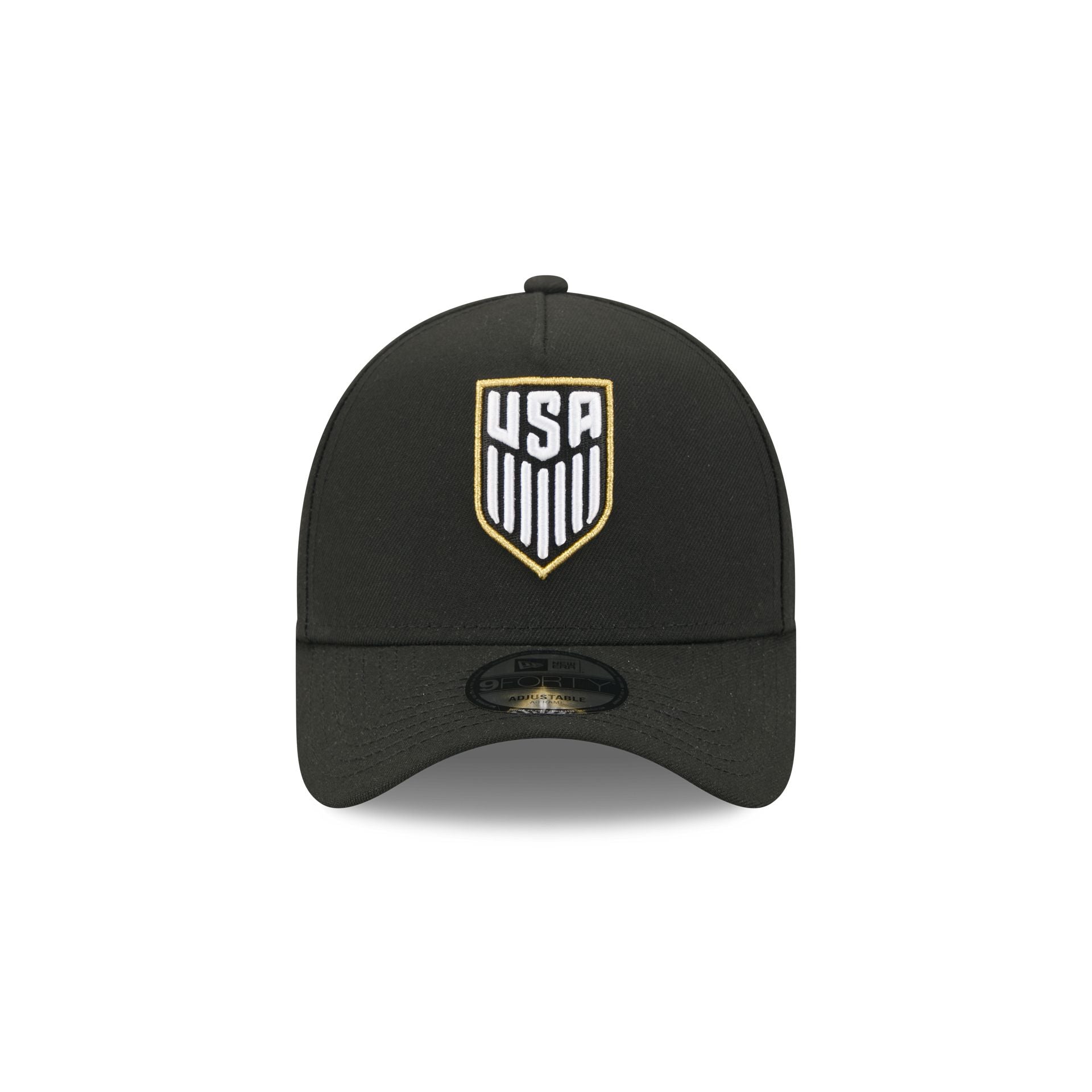 U.S. Soccer 2026 Men's National Team Central Black 9FORTY A-Frame Snapback