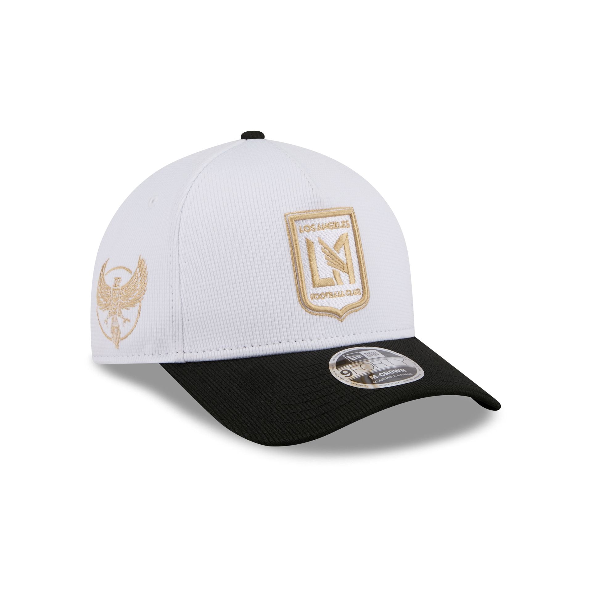 Los Angeles FC 2026 Jersey Hook 9FORTY M-Crown A-Frame Snapback Hat