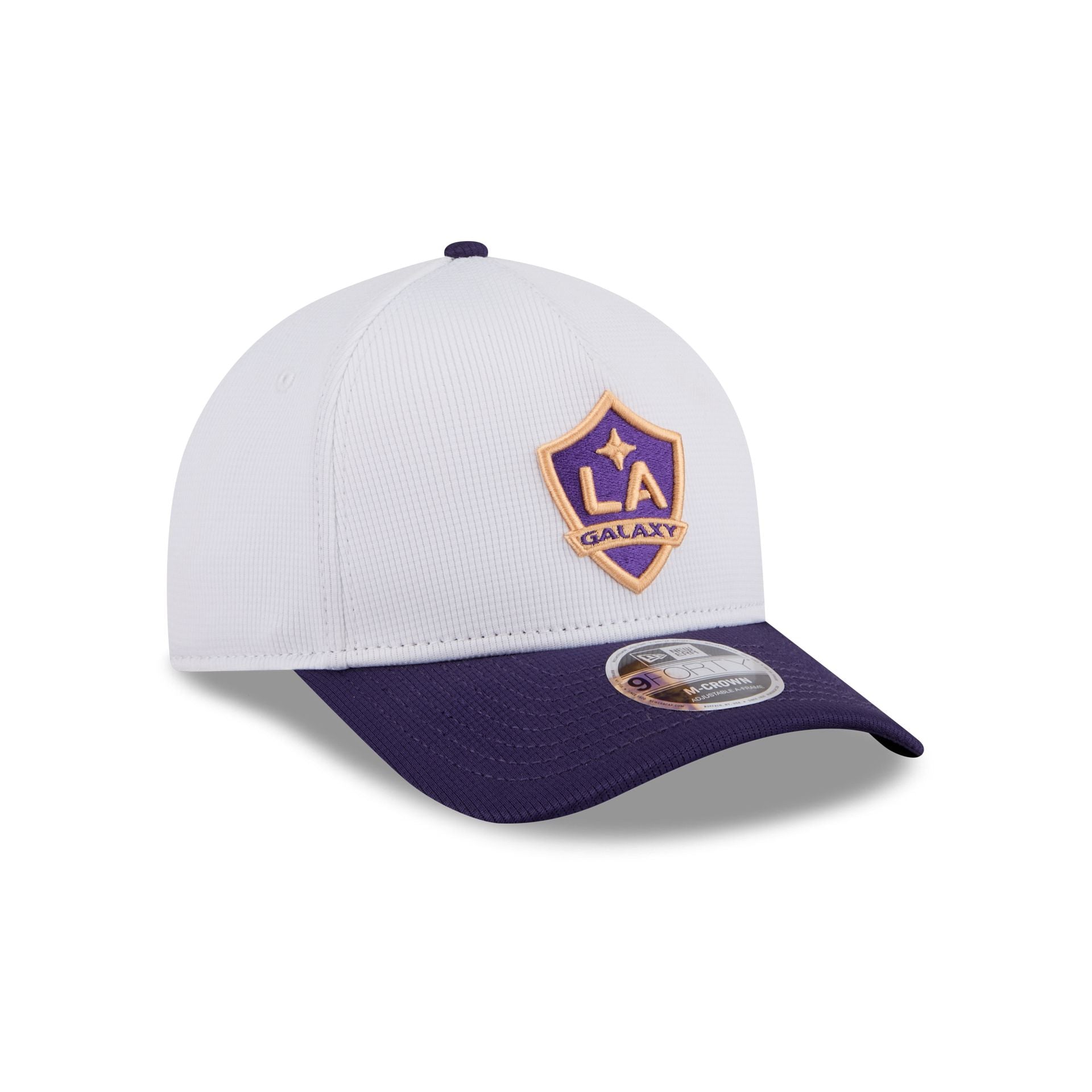 LA Galaxy 2026 Jersey Hook 9FORTY M-Crown A-Frame Snapback Hat