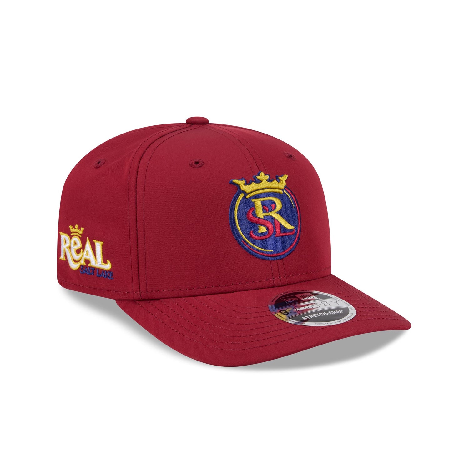 Real Salt Lake 2026 Jersey Hook 9SEVENTY Stretch-Snap Hat