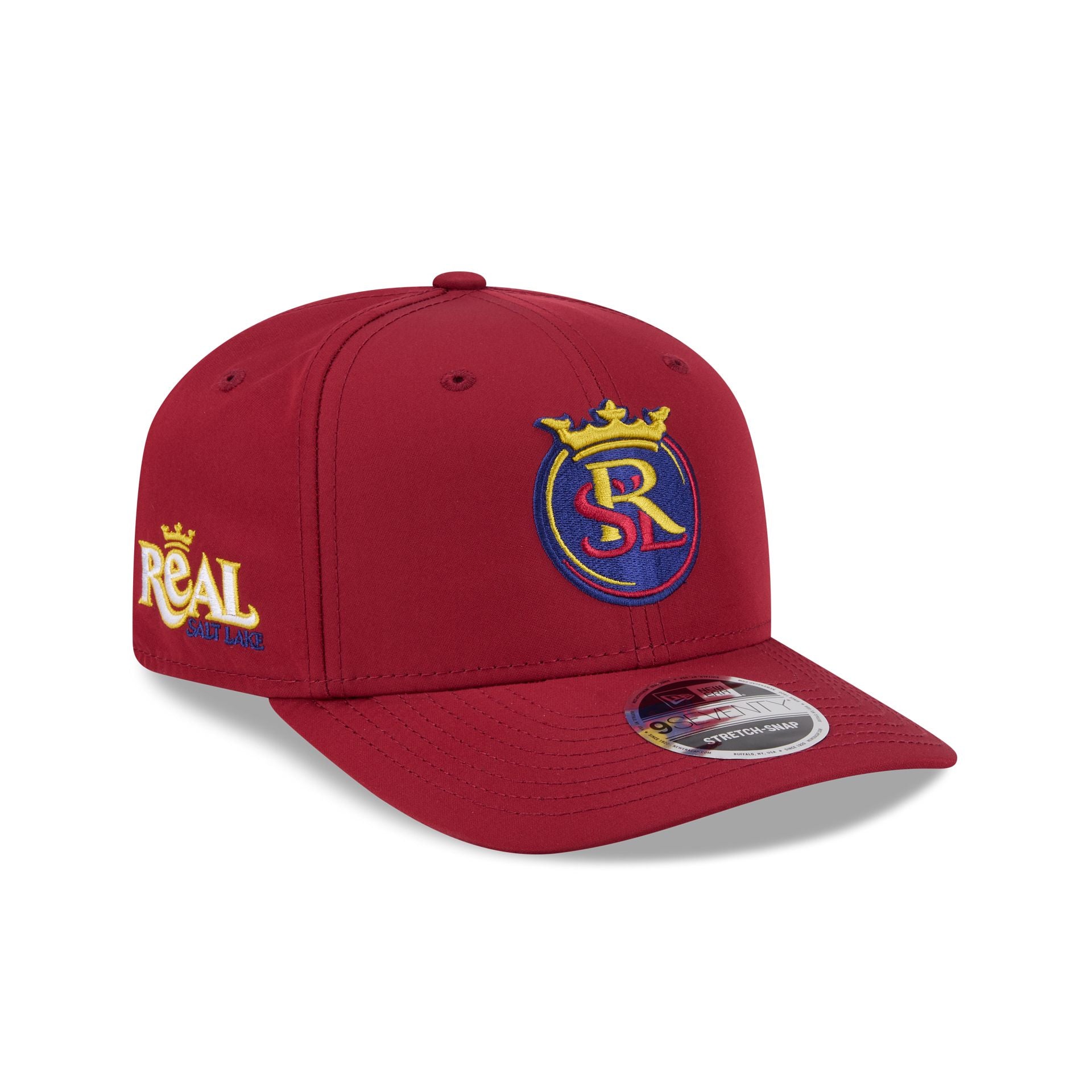 Real Salt Lake 2026 Jersey Hook 9SEVENTY Stretch-Snap Hat