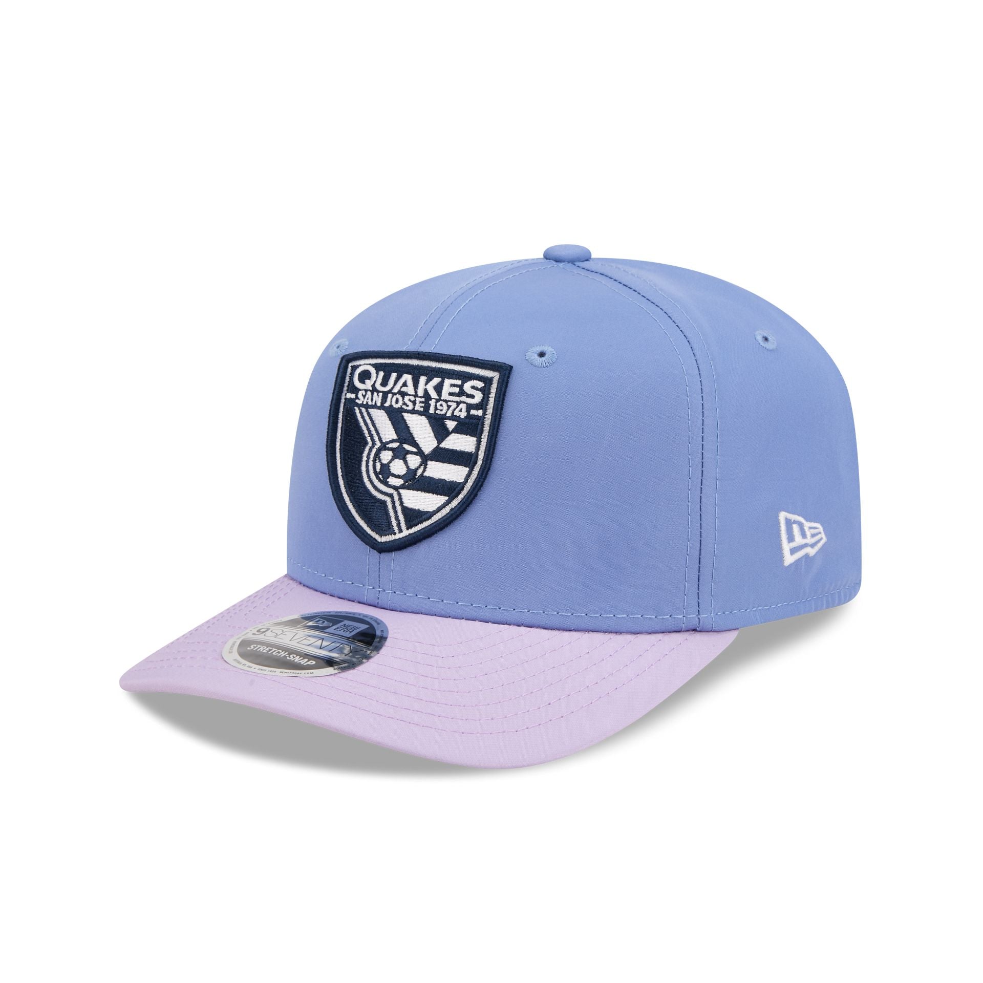 San Jose Earthquakes 2026 Jersey Hook 9SEVENTY Stretch-Snap Hat