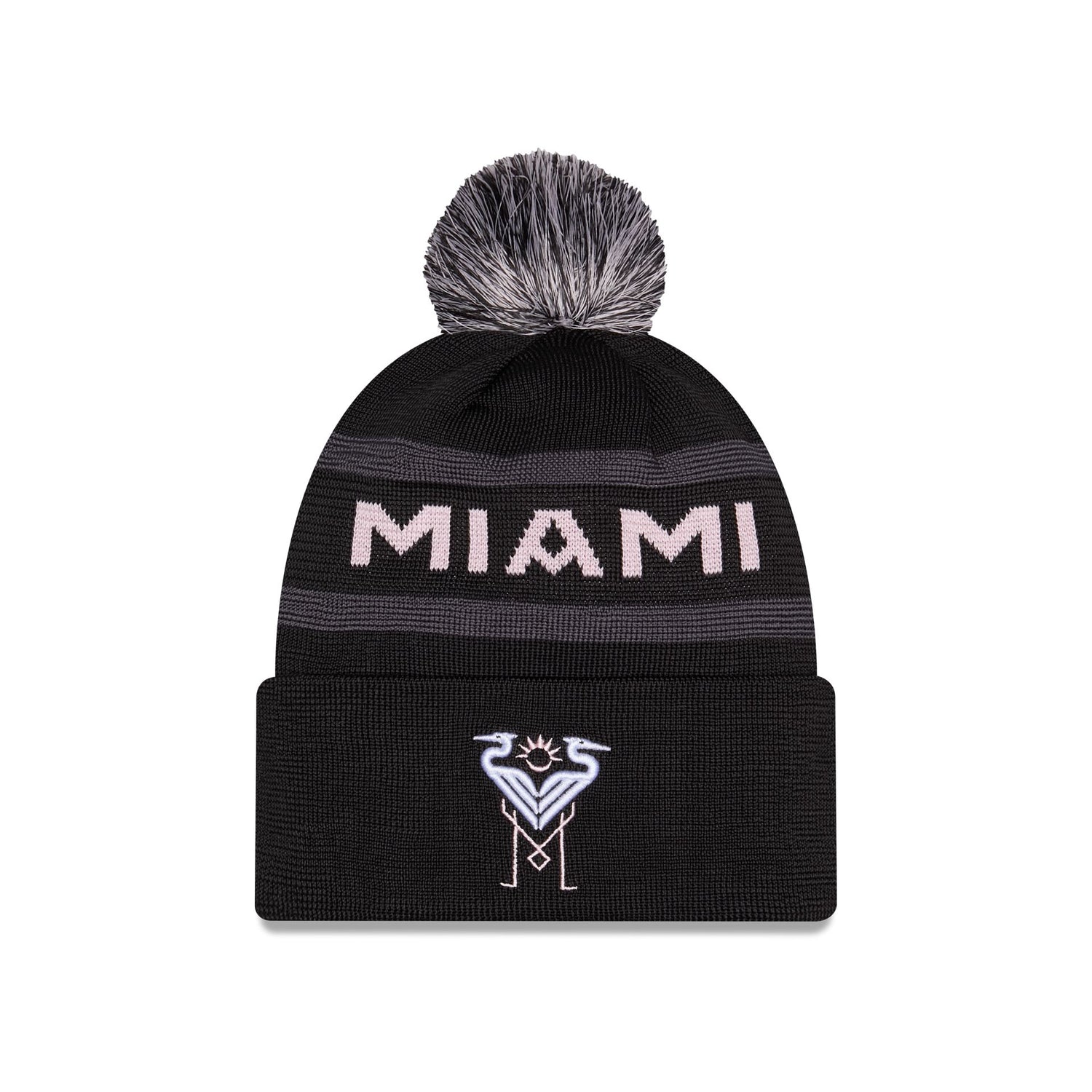 Inter Miami 2026 Jersey Hook Pom Knit Hat