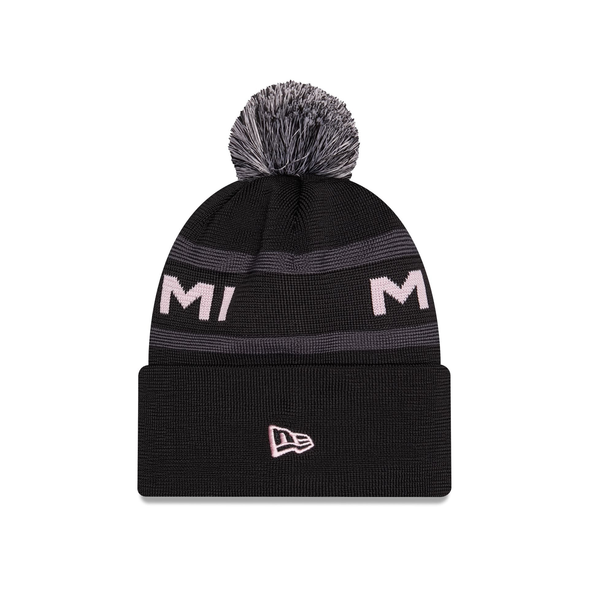 Inter Miami 2026 Jersey Hook Pom Knit Hat