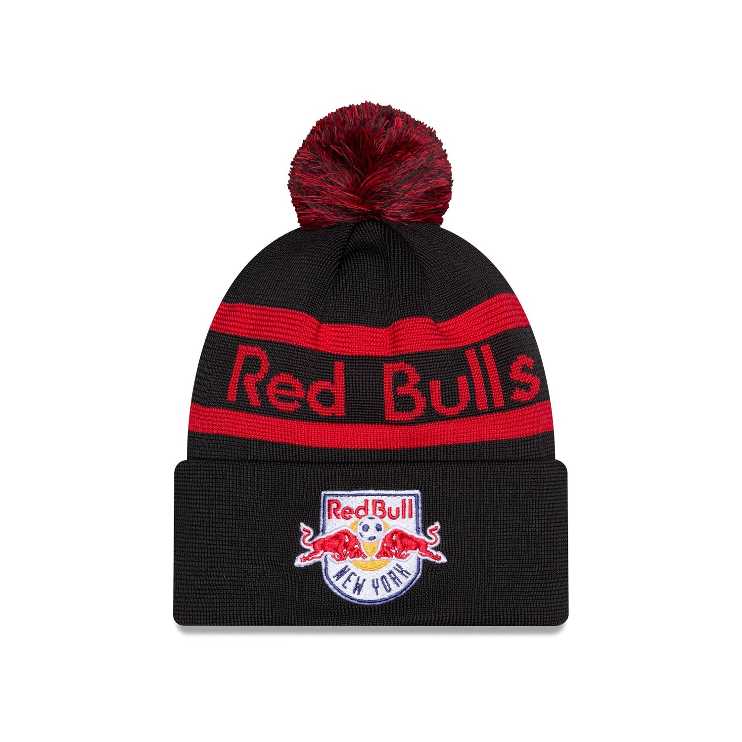 New York Red Bulls 2026 Jersey Hook Pom Knit Hat