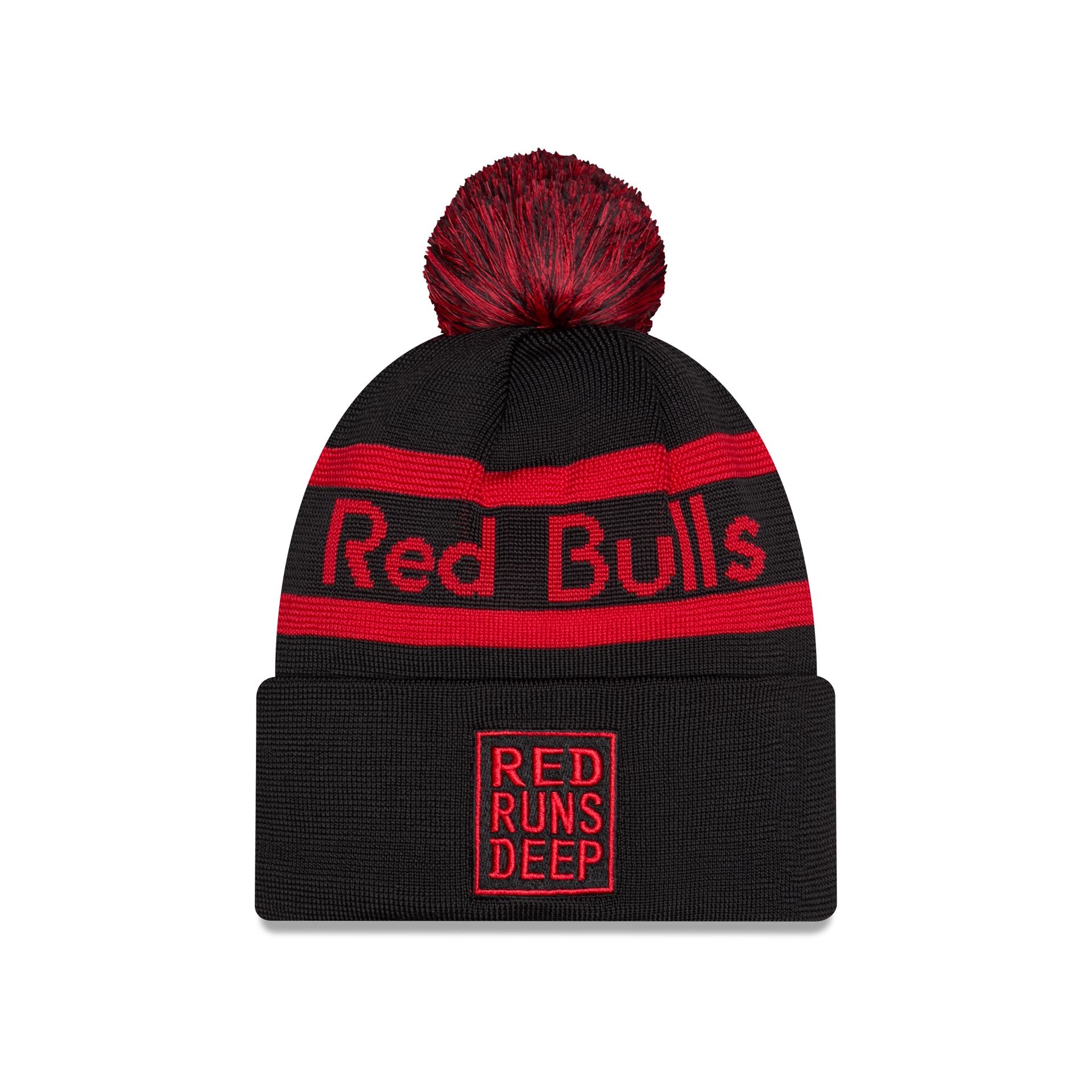 Red Bull New York 2026 Jersey Hook Pom Knit Hat