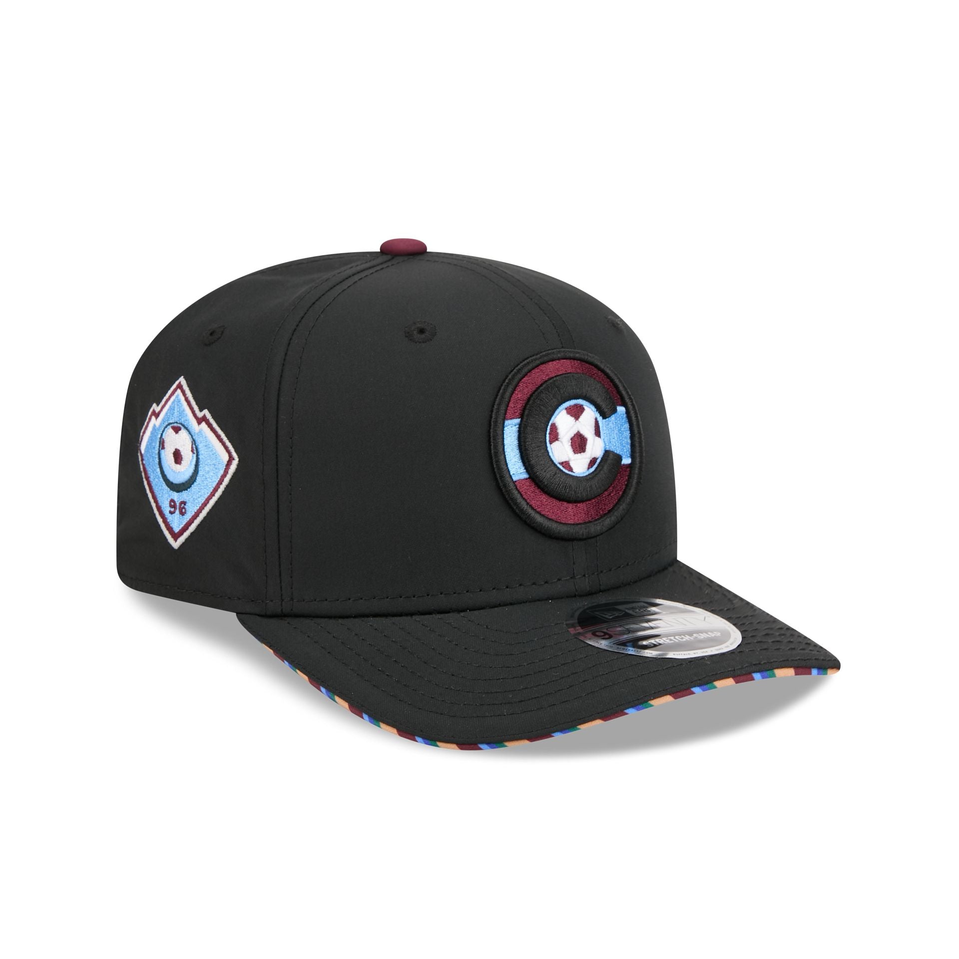 Colorado Rapids 2026 Jersey Hook 9SEVENTY Stretch-Snap Hat
