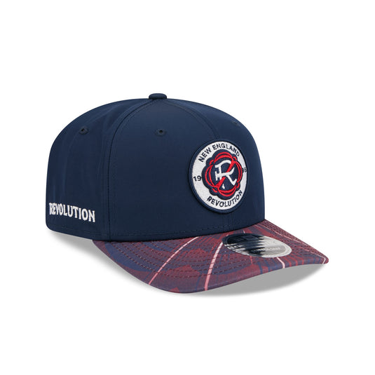 New England Revolution 2026 Jersey Hook 9SEVENTY Stretch-Snap Hat - New Era Cap