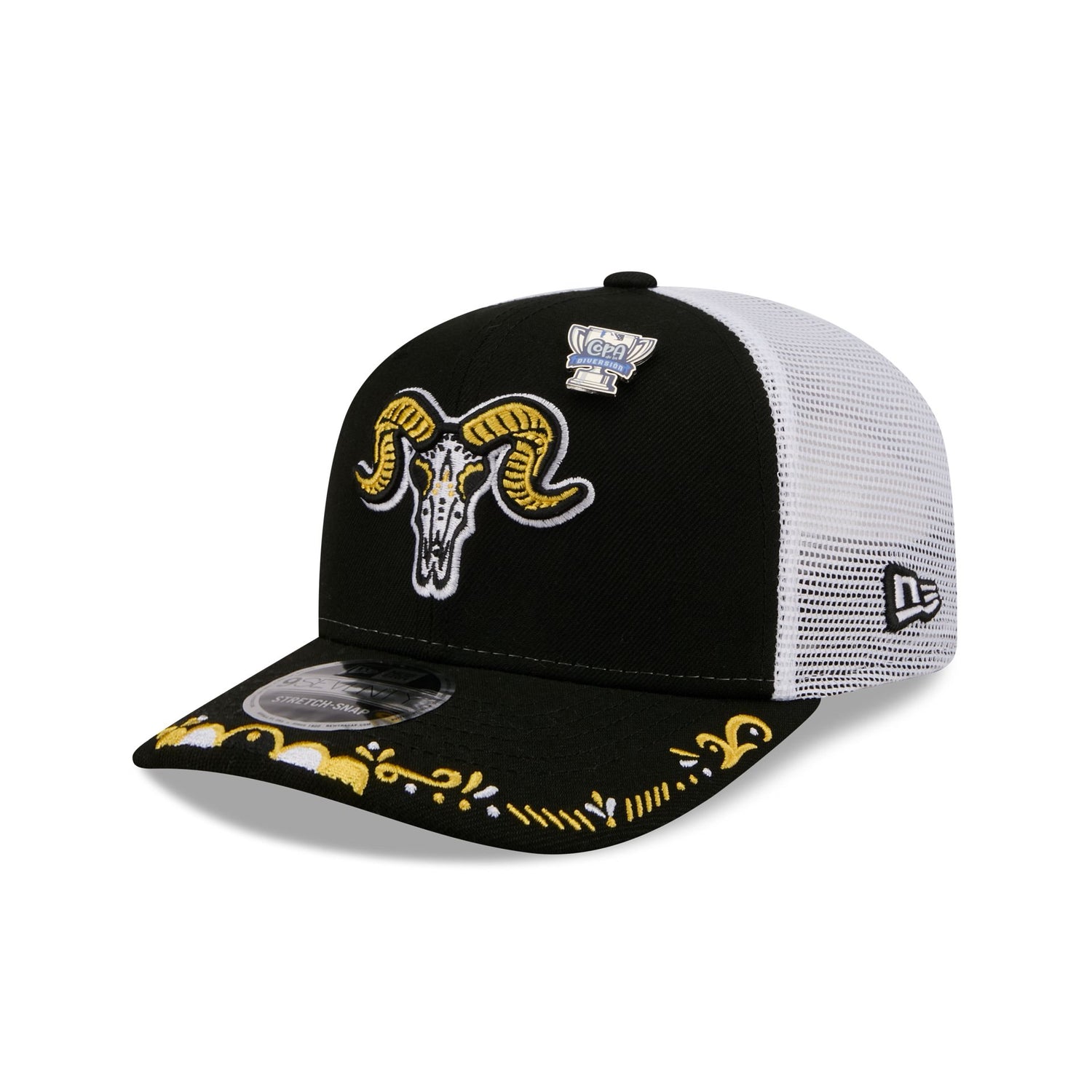 Hartford Yard Goats 2026 Copa de la Diversión 9SEVENTY Trucker Hat
