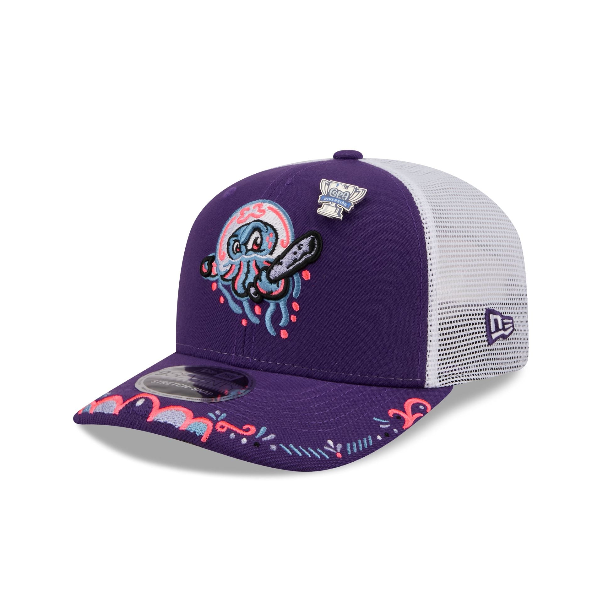 Jersey Shore BlueClaws 2026 Copa de la Diversión 9SEVENTY Trucker Hat