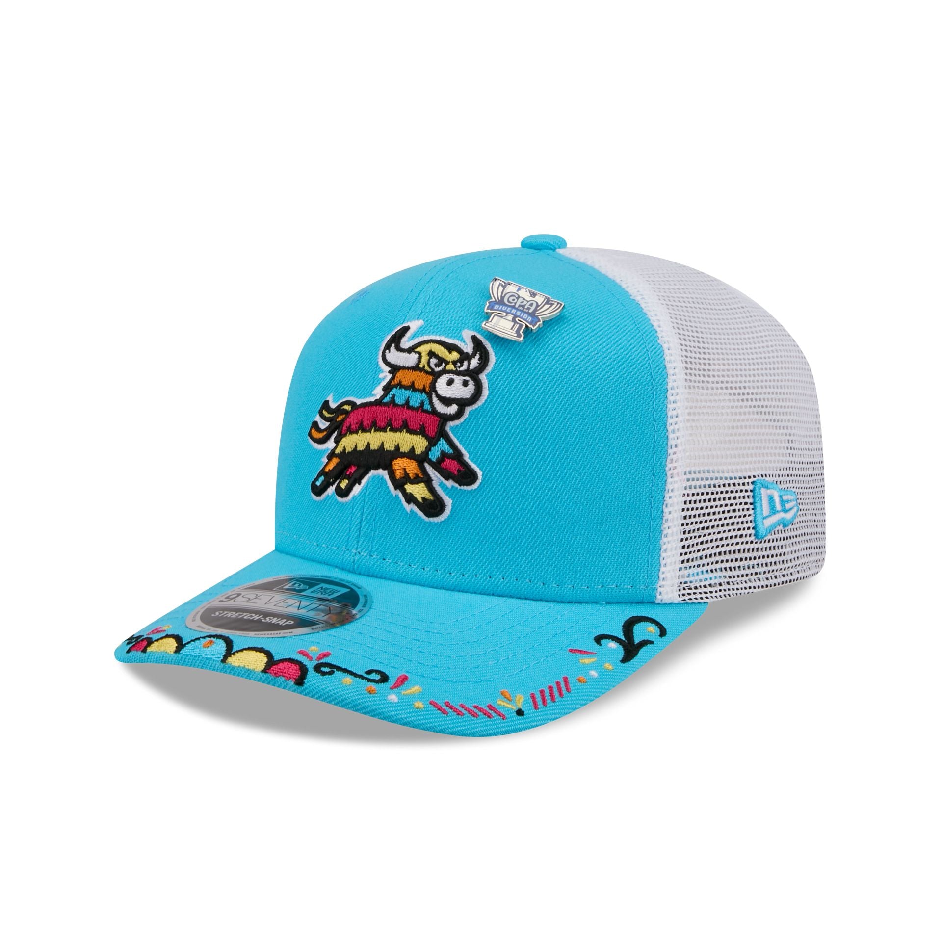 Erie SeaWolves 2026 Copa de la Diversión 9SEVENTY Trucker Hat