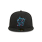 Miami Marlins Jackie Robinson Day 2026 59FIFTY Fitted Hat