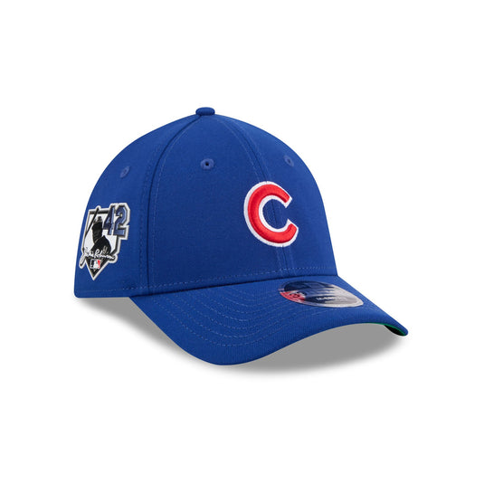 Chicago Cubs Jackie Robinson Day 2026 39THIRTY M-Crown Stretch Fit Hat - New Era Cap