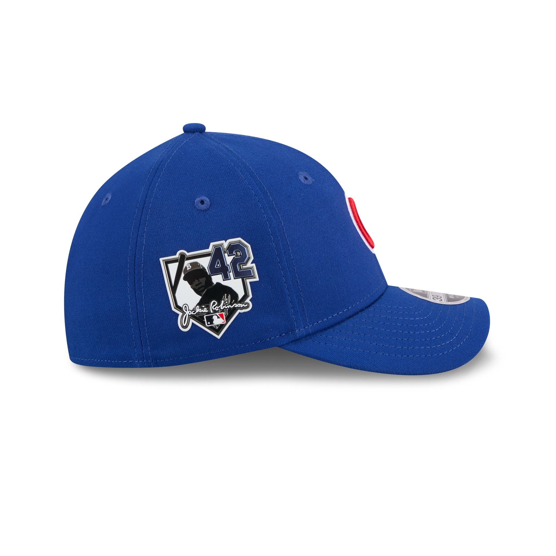 Chicago Cubs Jackie Robinson Day 2026 39THIRTY M-Crown Stretch Fit