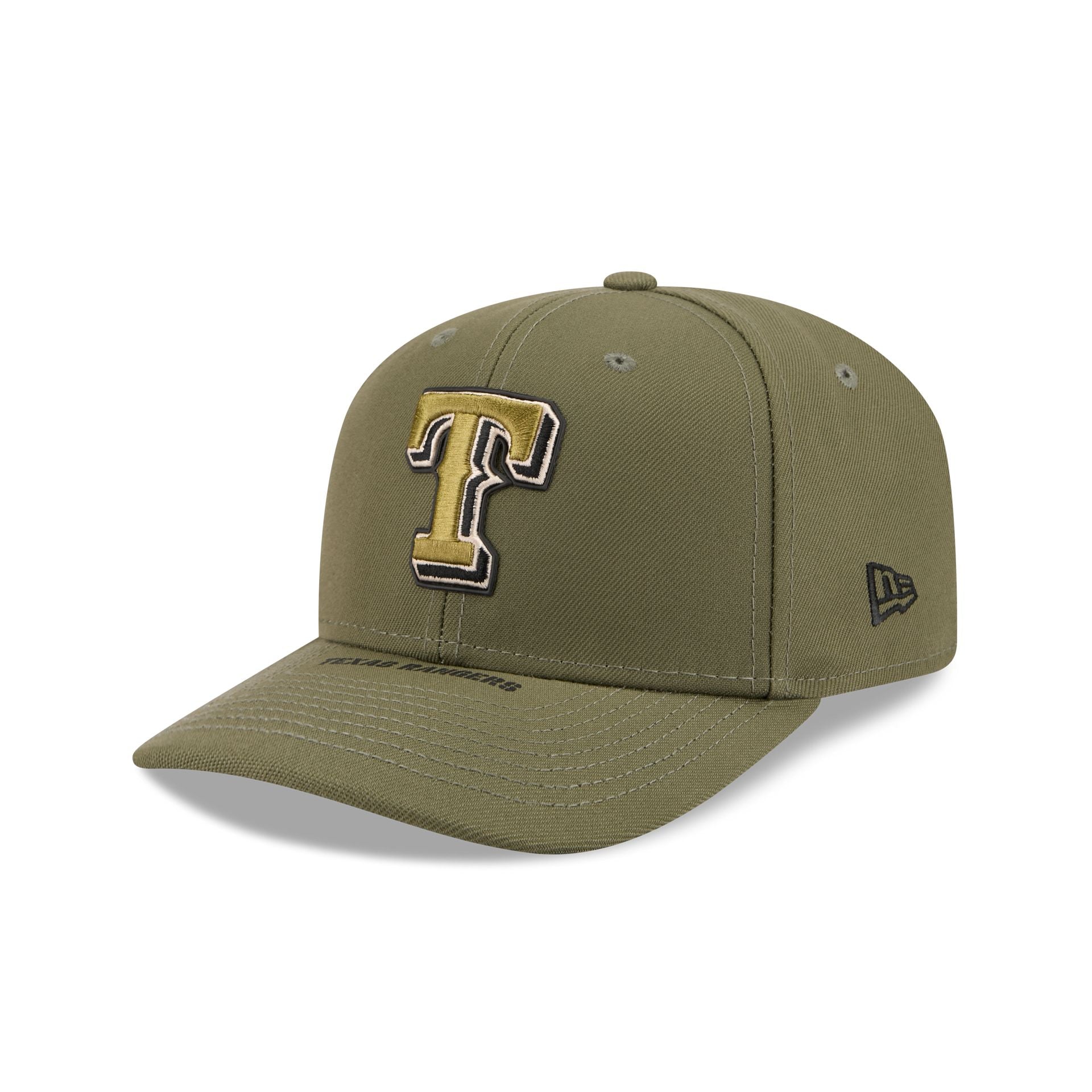Texas Rangers Armed Forces Day 2026 9SEVENTY Stretch-Snap Hat