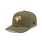 Toronto Blue Jays Armed Forces Day 2026 9SEVENTY Stretch-Snap Hat