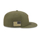 Milwaukee Brewers Armed Forces Day 2026 9FIFTY Snapback Hat