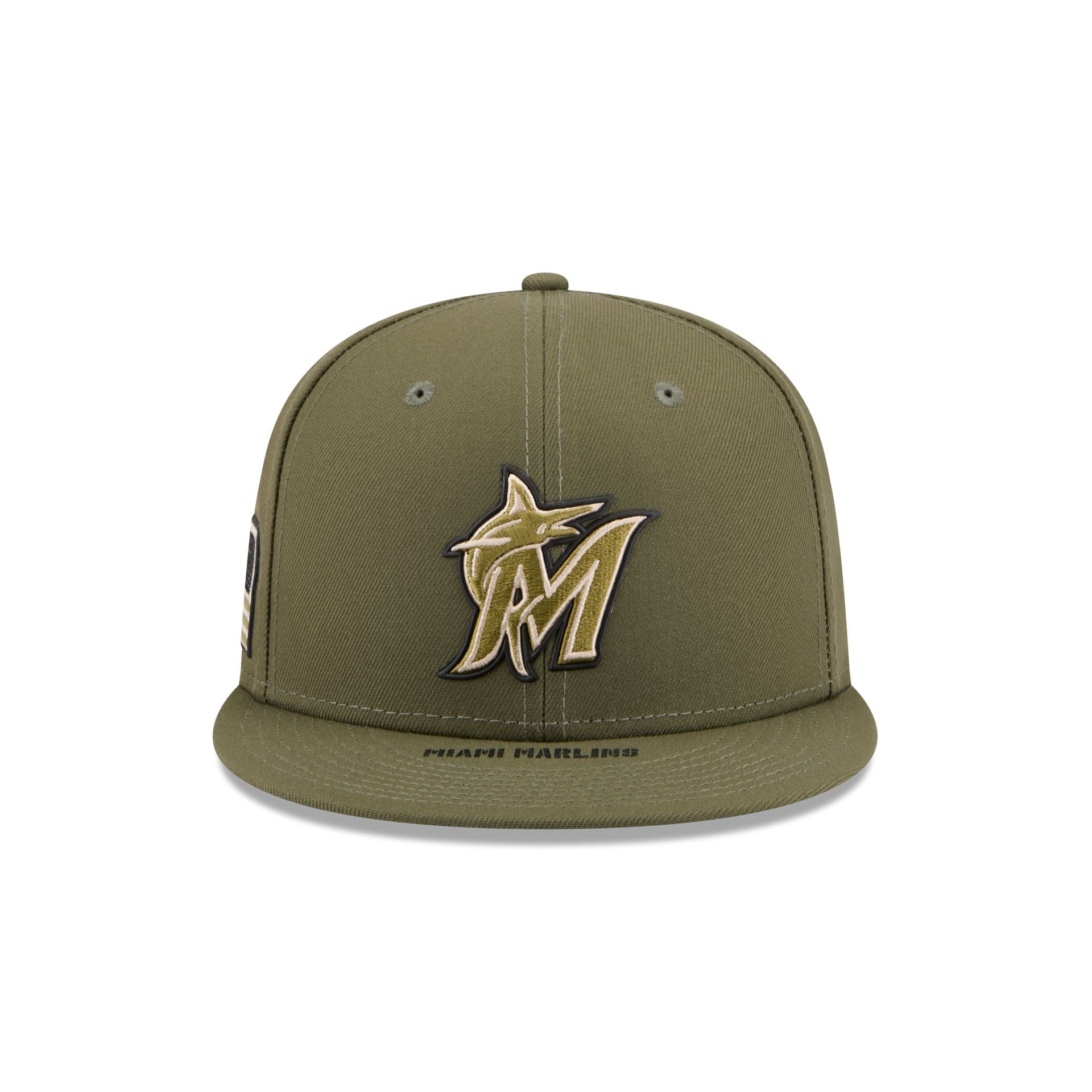 Miami Marlins Armed Forces Day 2026 9FIFTY Snapback Hat