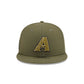 Arizona Diamondbacks Armed Forces Day 2026 9FIFTY Snapback Hat