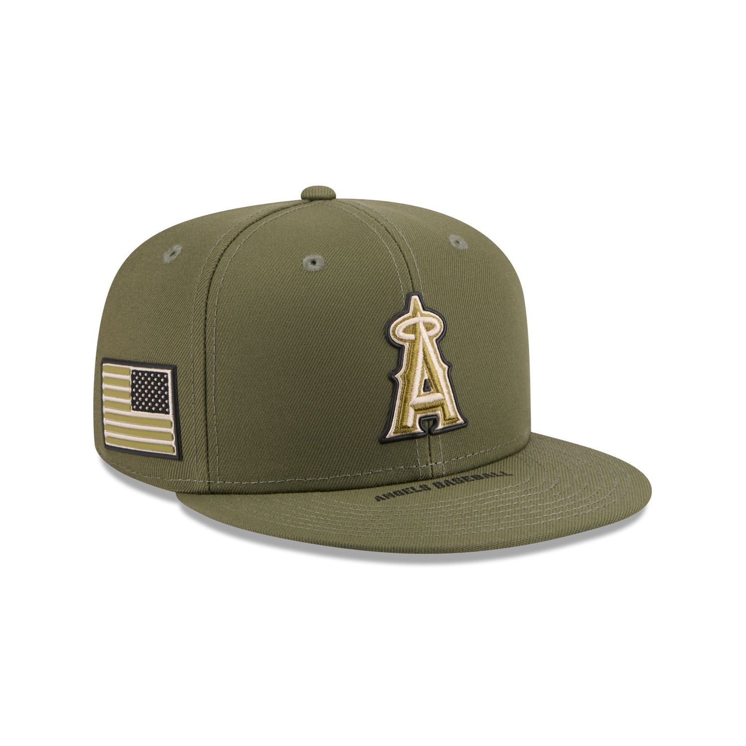 Los Angeles Angels Armed Forces Day 2026 9FIFTY Snapback Hat