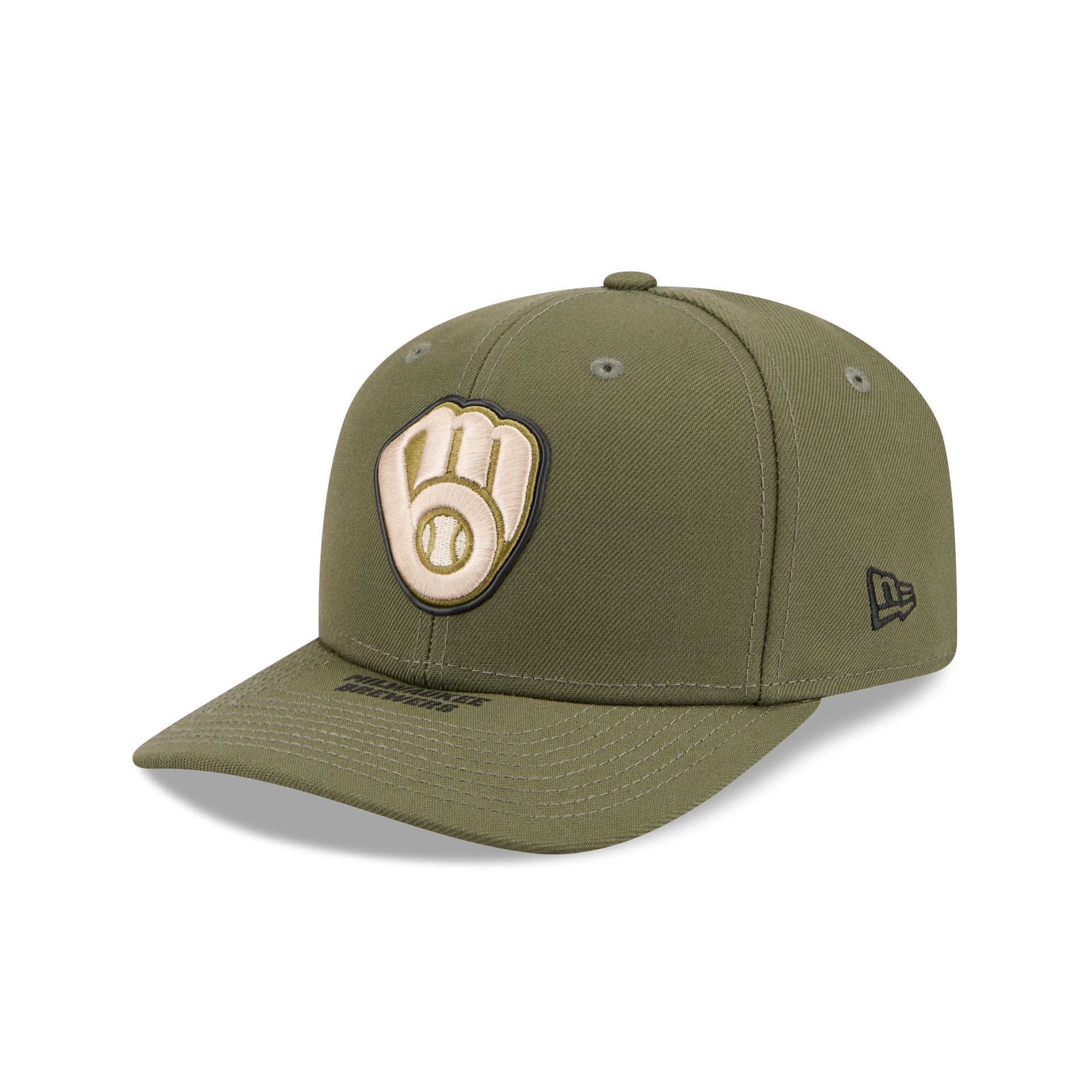 Milwaukee Brewers Armed Forces Day 2026 9SEVENTY Stretch-Snap Hat