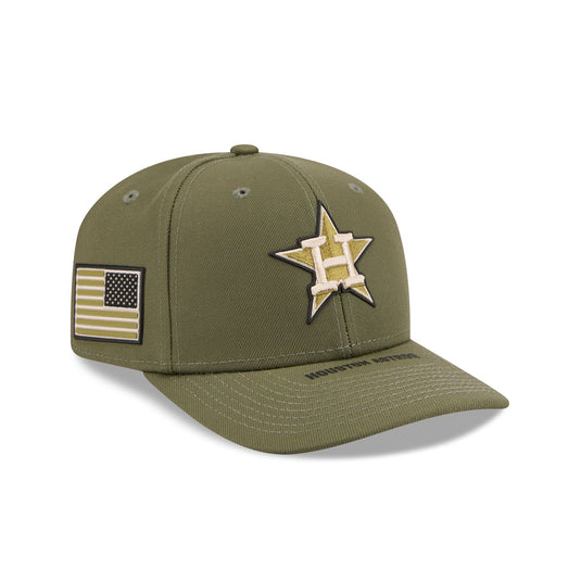 Houston Astros Armed Forces Day 2026 9SEVENTY Stretch-Snap Hat - New Era Cap