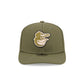 Baltimore Orioles Armed Forces Day 2026 9SEVENTY Stretch-Snap Hat