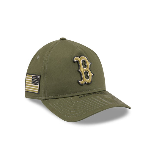 Boston Red Sox Armed Forces Day 2026 9TWENTY A-Frame Adjustable Hat - New Era Cap