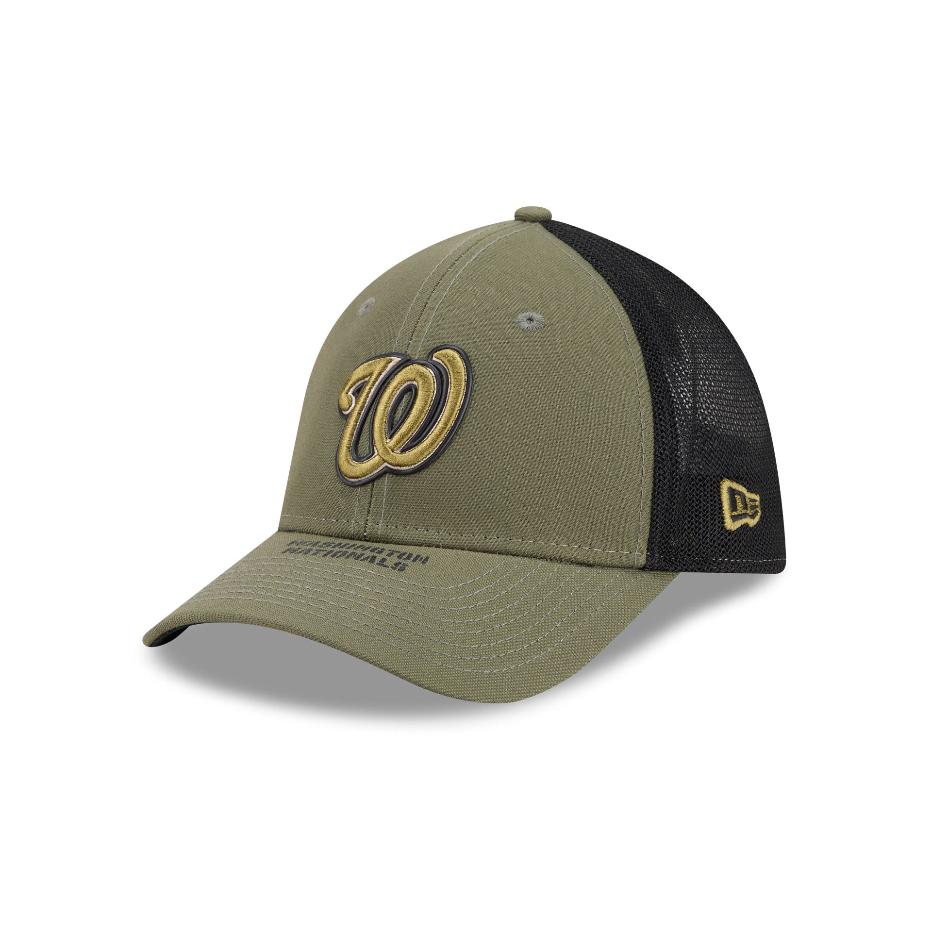 Washington Nationals Armed Forces Day 2026 39THIRTY M-Crown Stretch Fit Hat