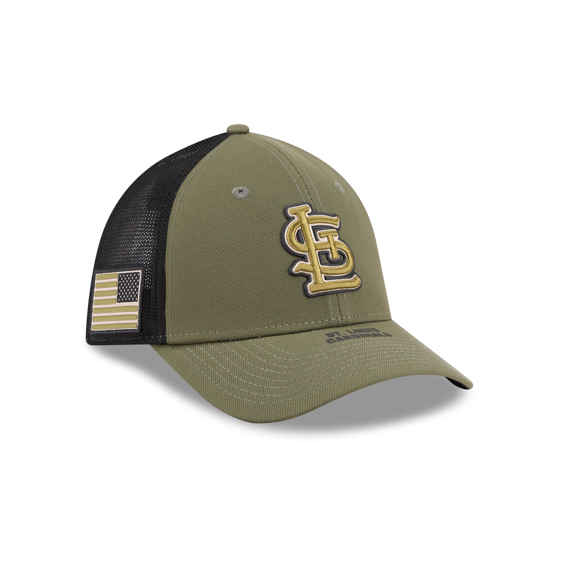 St. Louis Cardinals Armed Forces Day 2026 39THIRTY M-Crown Stretch Fit Hat