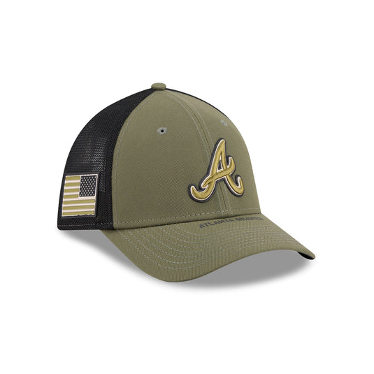 Atlanta Braves Armed Forces Day 2026 39THIRTY M-Crown Stretch Fit Hat - New Era Cap