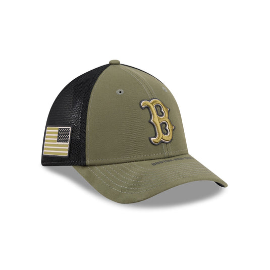 Boston Red Sox Armed Forces Day 2026 39THIRTY M-Crown Stretch Fit Hat - New Era Cap