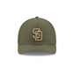 San Diego Padres Armed Forces Day 2026 9FORTY M-Crown A-Frame Snapback Hat