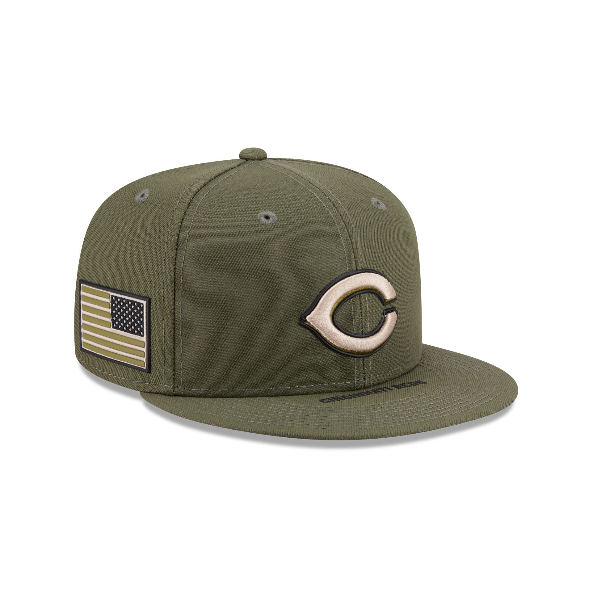 Cincinnati Reds Armed Forces Day 2026 9FIFTY Snapback Hat